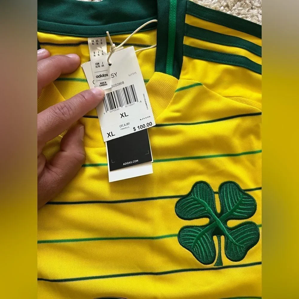 Adidas Glasgow Celtic FC 2024/2025 Away Soccer Jersey